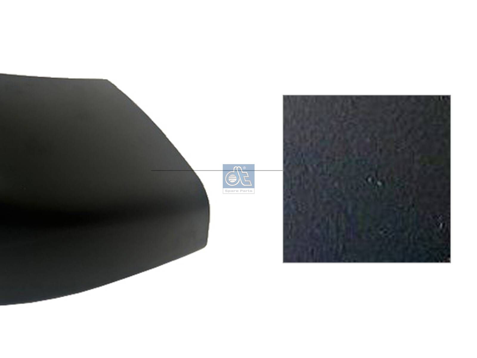 DT Spare Parts 2.75087 Bumper cover, left