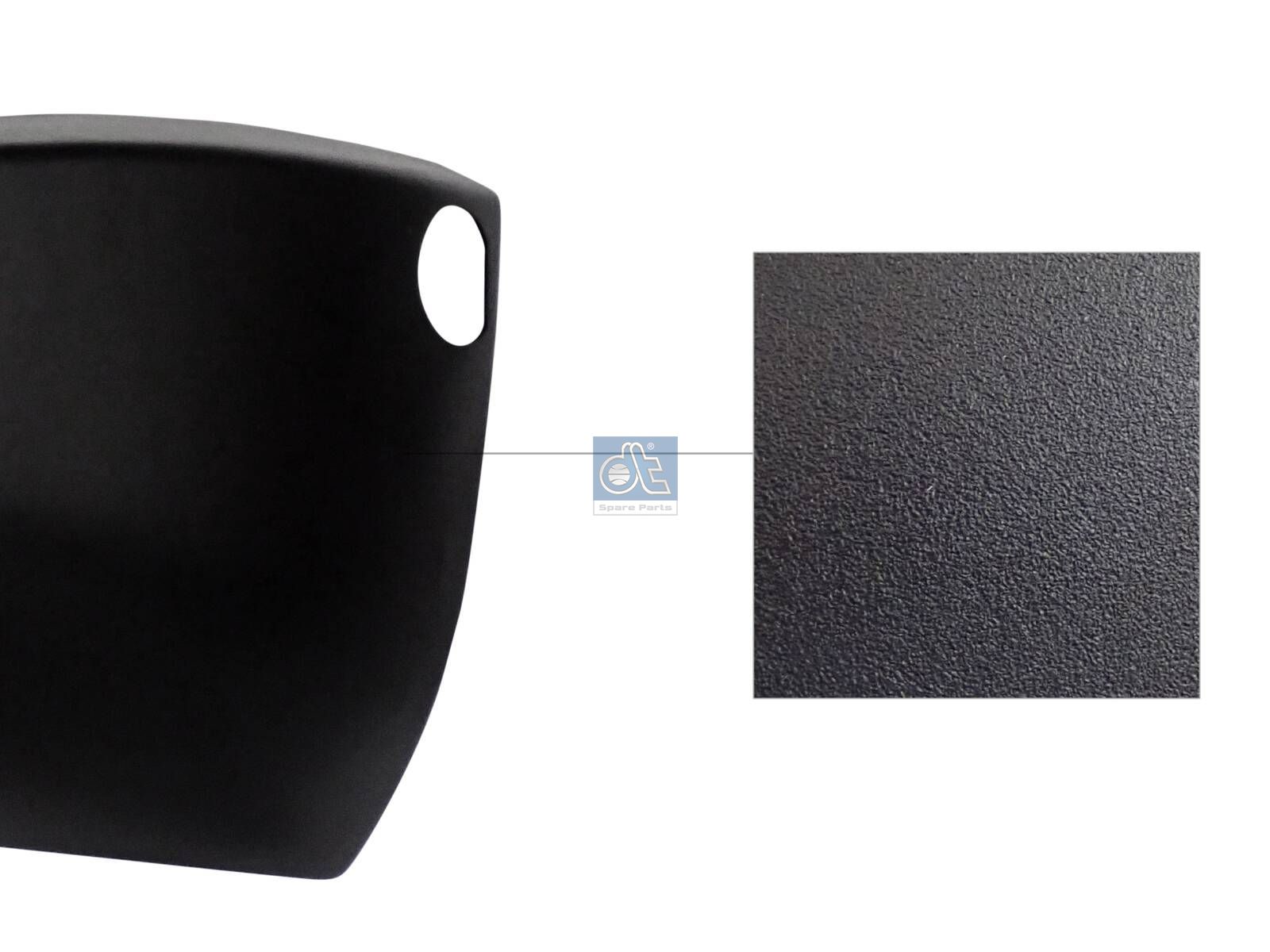 DT Spare Parts 2.75110 Bumper bracket, left