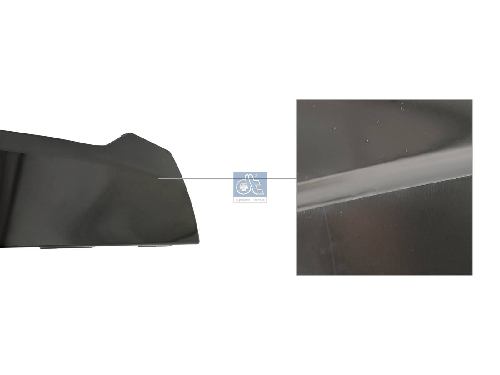 DT Spare Parts 2.75137 Bumper, right