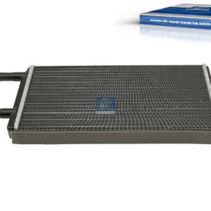 DT Spare Parts 2.76003 Heat exchanger, L: 370 mm, Lmax: 470 mm, W: 195 mm, H: 50 mm, T: 42 mm