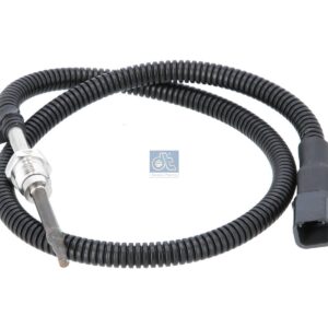 DT Spare Parts 2.76049 Exhaust gas temperature sensor, M14 x 1,5, SW: 17, L: 750 mm, L: 580 mm, 2 poles
