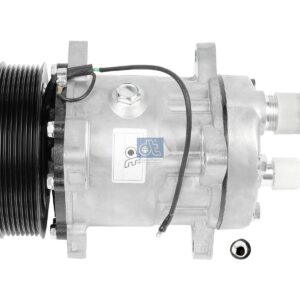 DT Spare Parts 2.76070 Compressor, air conditioning, oil filled, 24 V, 8 PK, DP: 136 mm, 8 grooves