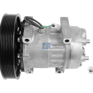 DT Spare Parts 2.76074 Compressor, air conditioning, oil filled, 24 V, 8 PK, DP: 180 mm, 8 grooves