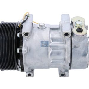 DT Spare Parts 2.76075 Compressor, air conditioning, oil filled, 24 V, 10 PK, DP: 125 mm, 10 grooves