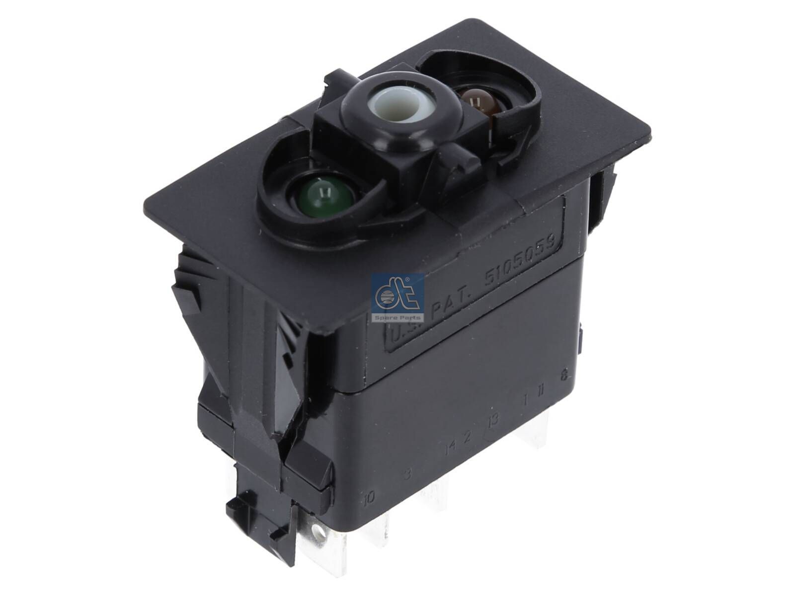 DT Spare Parts 2.77052 Switch, circuit board, 24 V, 10 poles
