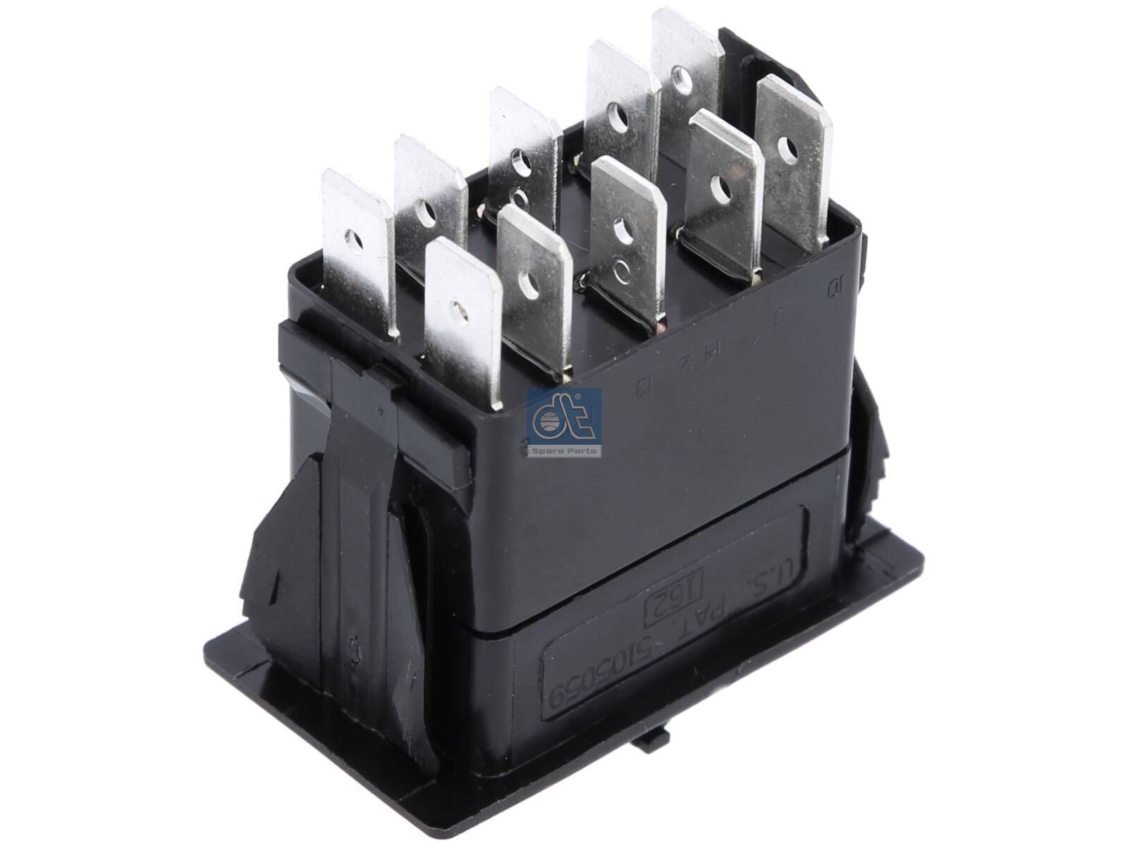 DT Spare Parts 2.77052 Switch, circuit board, 24 V, 10 poles