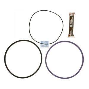 DT Spare Parts 2.91176 Seal ring kit, cylinder liner, d1: 132 mm, d2: 128.5 mm, H1: 2.4 mm, H2: 5 mm