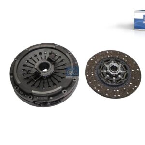 DT Spare Parts 2.93083 Clutch kit, with 2 clutch discs + intermediate ring, D: 380 mm
