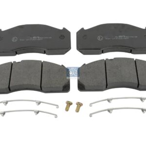 DT Spare Parts 2.94071 Disc brake pad kit, W: 250 mm, S: 30 mm, H: 111 mm