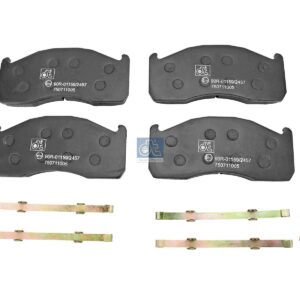 DT Spare Parts 2.94073 Disc brake pad kit, W: 216 mm, S: 30 mm, H: 97 mm