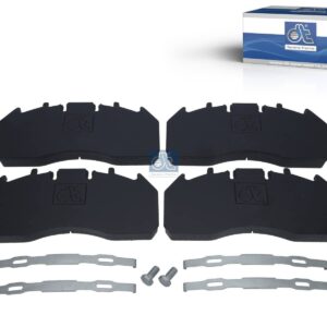 DT Spare Parts 2.94095 Disc brake pad kit, W: 250 mm, S: 29 mm, H: 107 mm