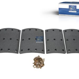 DT Spare Parts 2.94155 Drum brake lining kit