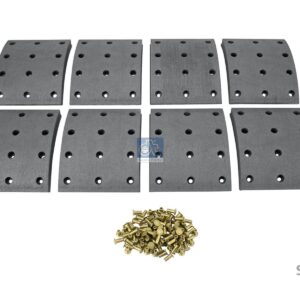 DT Spare Parts 2.94173 Drum brake lining kit, axle kit, W: 150 mm, S: 19 mm
