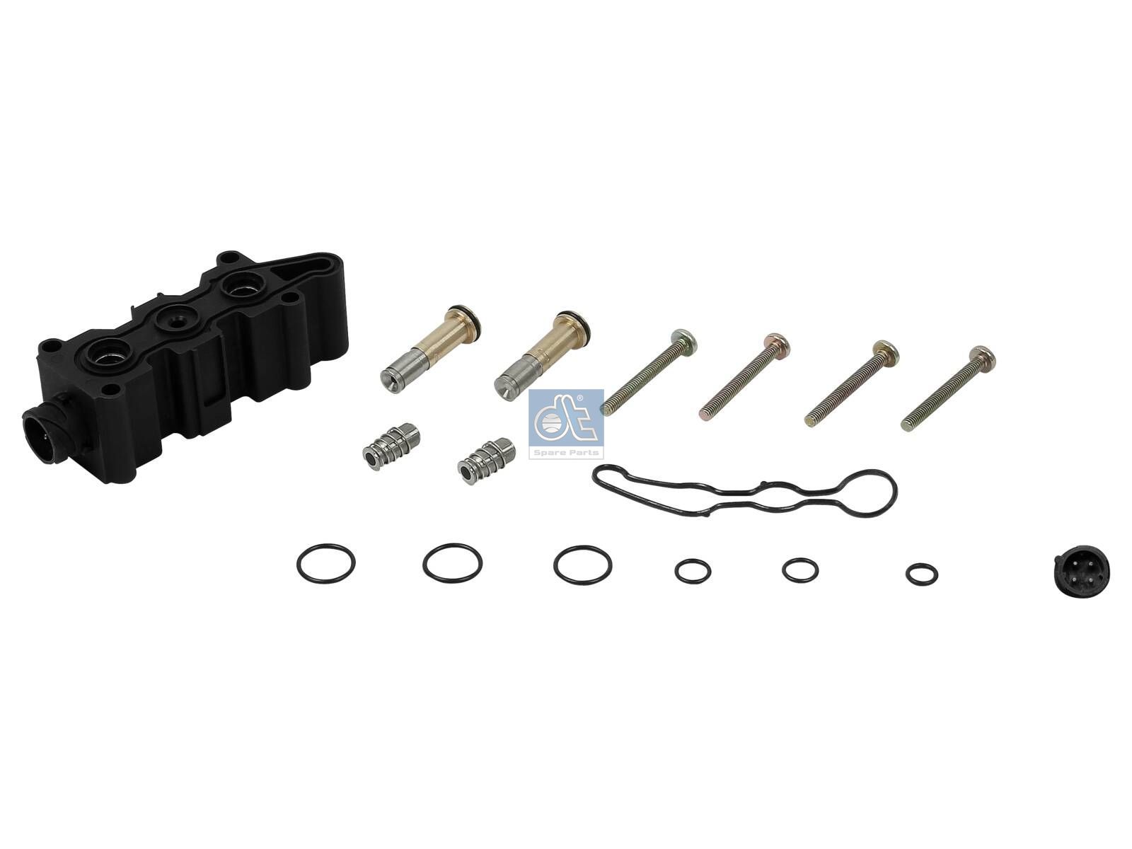 DT Spare Parts 2.94466 Solenoid valve, air dryer, complete with mounting kit