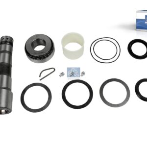 DT Spare Parts 2.95015 King pin kit, with bearing, D1: 60 mm, D2: 40 mm, M40 x 1,5, L: 231.5 mm