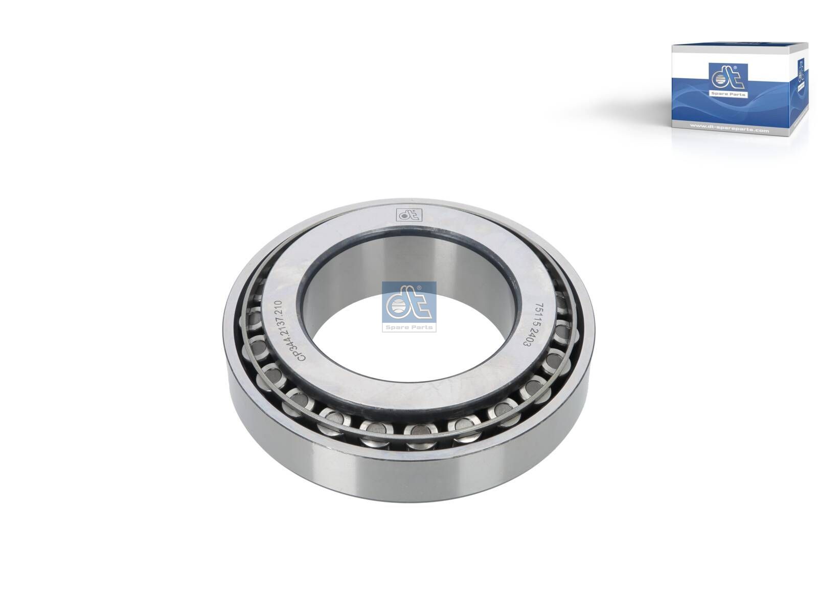 DT Spare Parts 2.96210 Tapered roller bearing, d: 95.3 mm, D: 168.3 mm, H: 41.3 mm