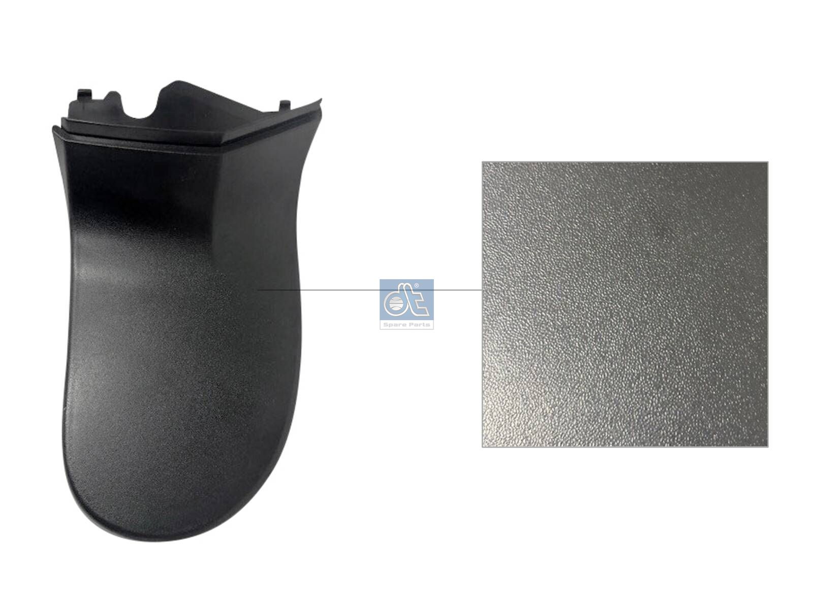 DT Spare Parts 3.00102 Mirror arm cover, lower right