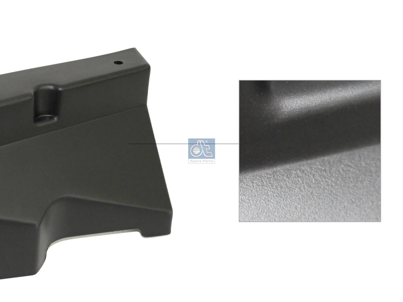 DT Spare Parts 3.00231 Air inlet, bumper, right, upper