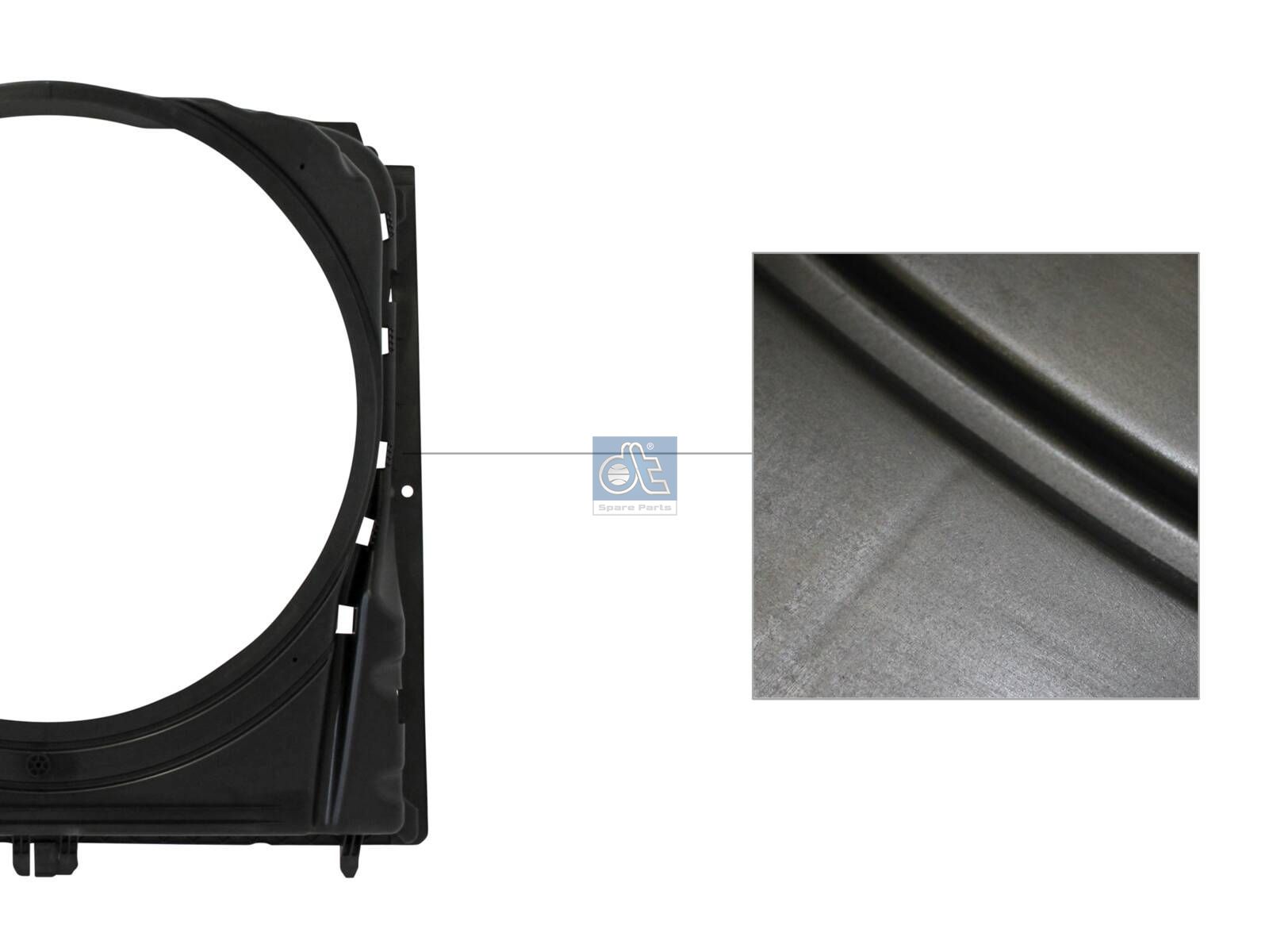 DT Spare Parts 3.00298 Fan cover