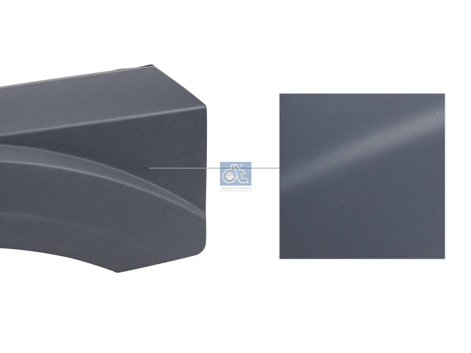 DT Spare Parts 3.00362 Fender extension, left
