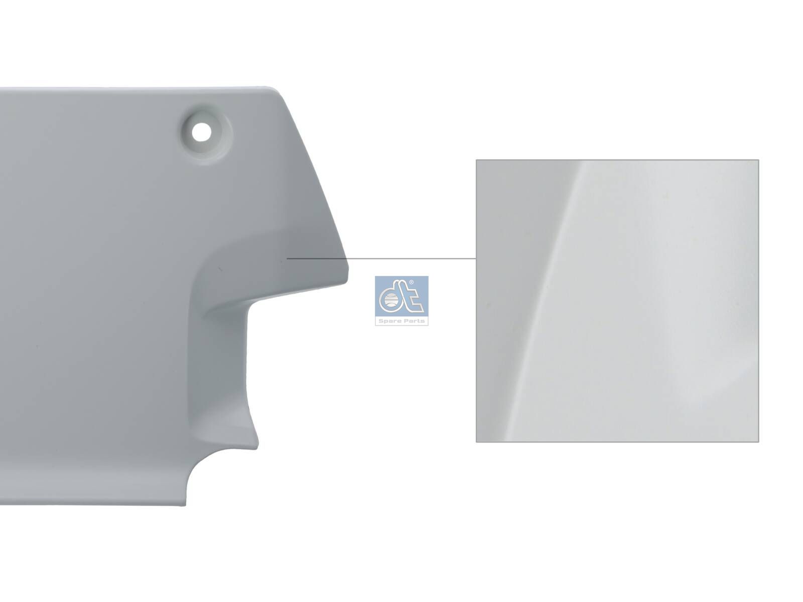 DT Spare Parts 3.00371 Bumper cover, left