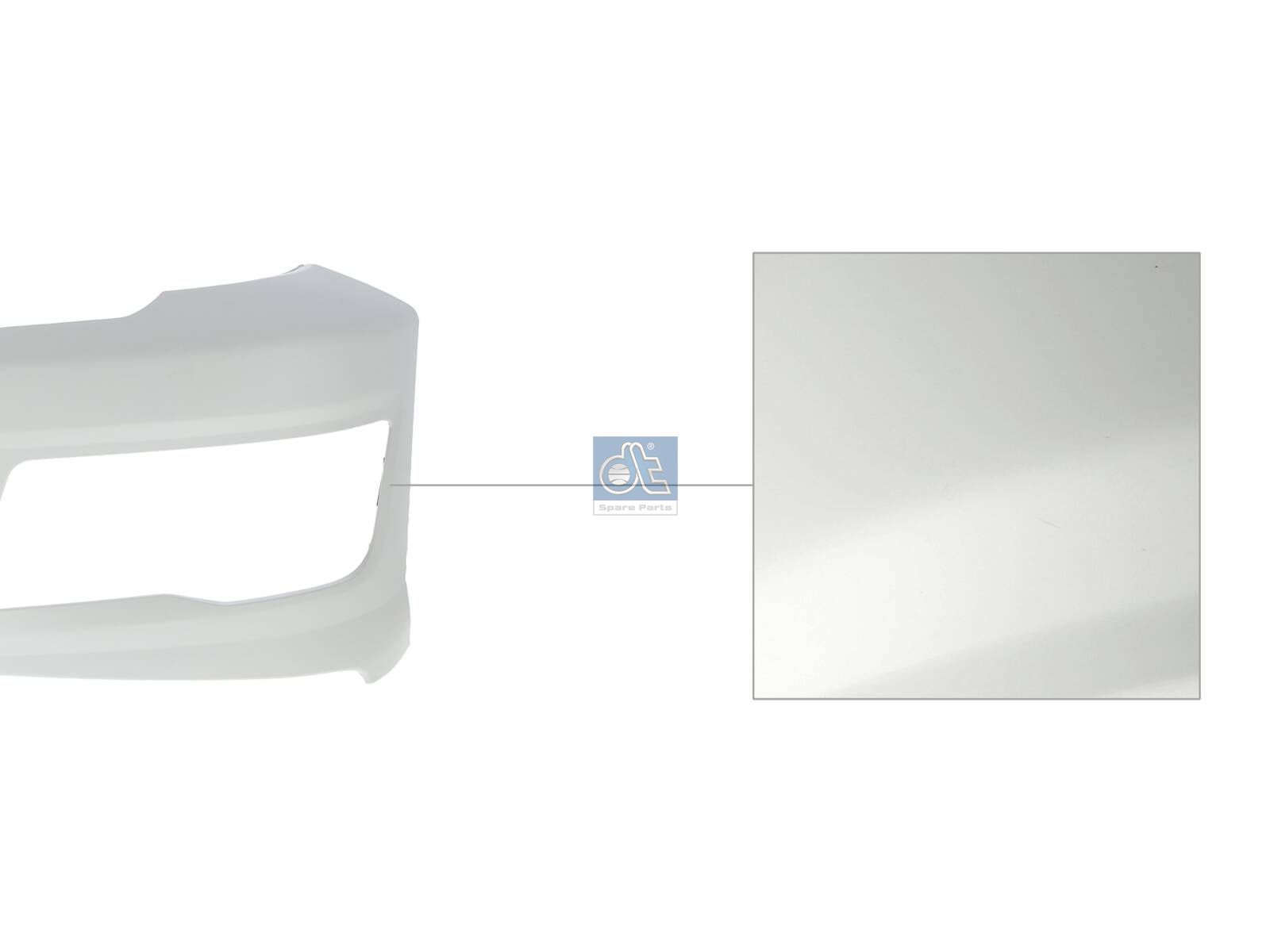 DT Spare Parts 3.00375 Bumper corner, left
