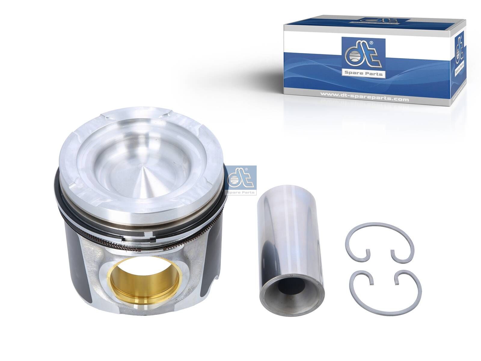 DT Spare Parts 3.10129 Piston, complete with rings