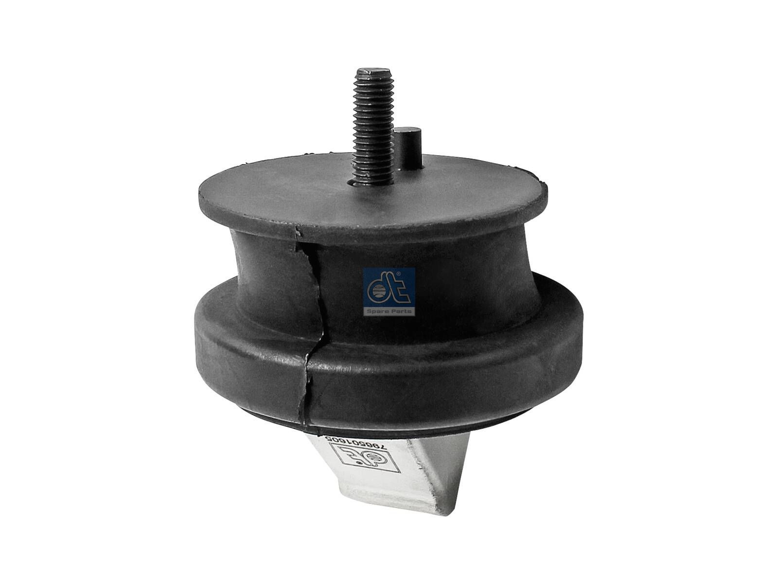 DT Spare Parts 3.10821 Rubber buffer, D1: 82 mm, D2: 96 mm, M10, M12, H: 91 mm