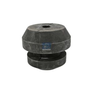 DT Spare Parts 3.10831 Rubber buffer, d: 22 mm, D: 70 mm, D1: 104 mm, D2: 124 mm, H: 105 mm