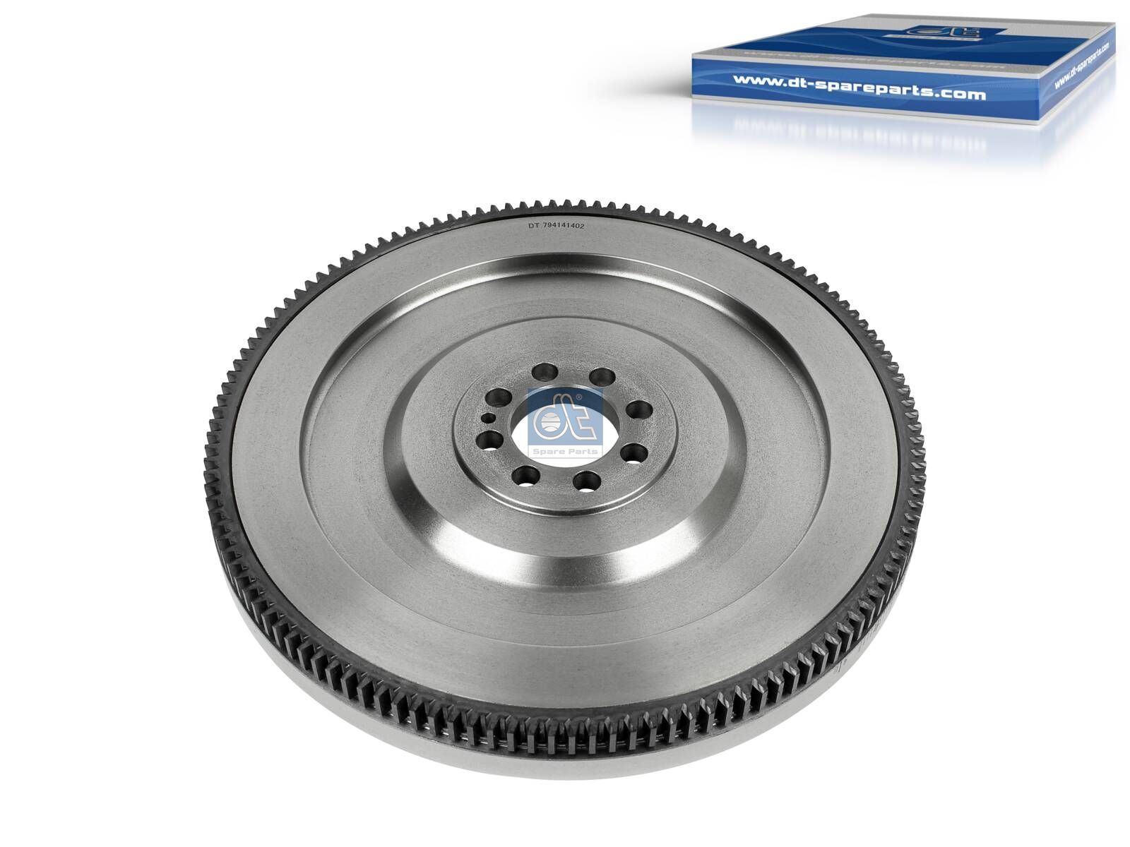 DT Spare Parts 3.11035 Flywheel, D: 393 mm, D1: 363 mm, 129 teeth