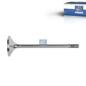DT Spare Parts 3.13004 Exhaust valve, D1: 9 mm, D2: 46 mm, L: 153.7 mm, α: 45 °