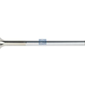 DT Spare Parts 3.13010 Exhaust valve, D1: 9 mm, D2: 38 mm, L: 160.4 mm, α: 45 °