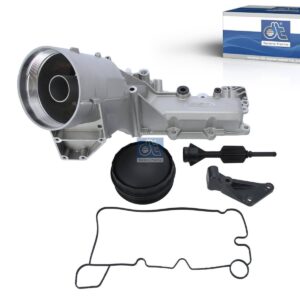 DT Spare Parts 3.14114SP Oil filter housing, without oil cooler, without filter