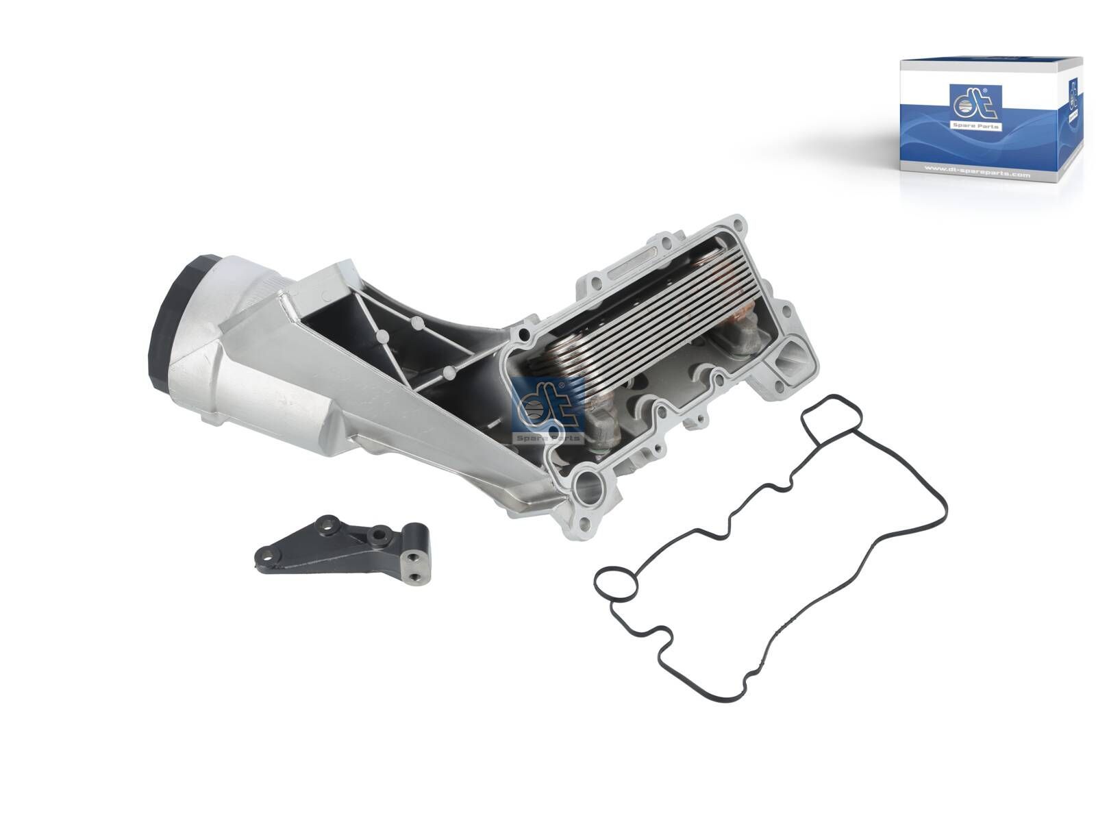 DT Spare Parts 3.14114 Oil filter housing, complete with oil cooler