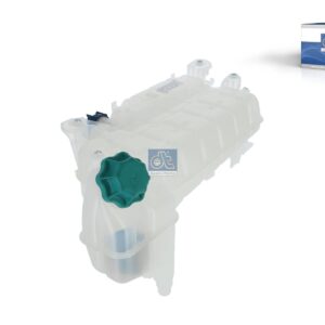 DT Spare Parts 3.16240 Expansion tank, with cap, without sensor, L: 585 mm, W: 252 mm, T: 52 mm