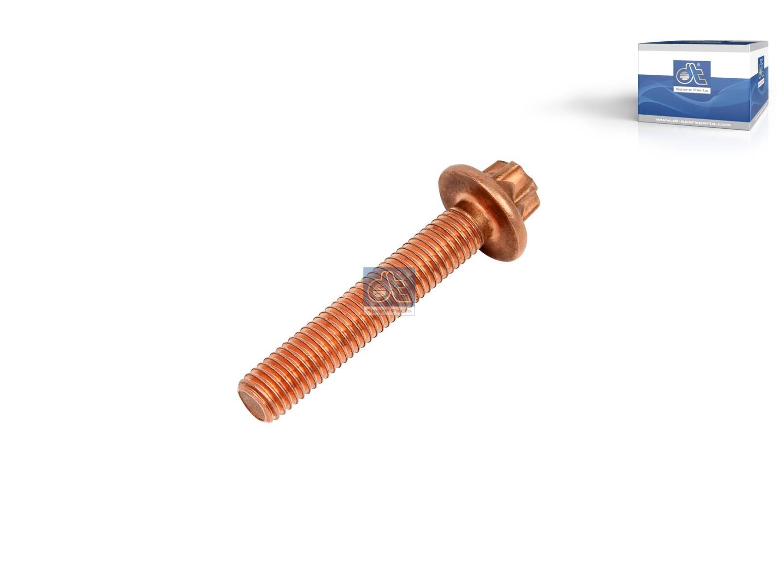 DT Spare Parts 3.18124 Screw, exhaust manifold, M10 x 1,5, Lu: 57 mm, 8.8