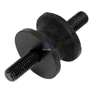 DT Spare Parts 3.18622 Rubber buffer, D: 30 mm, M8, L: 60 mm, H: 20 mm