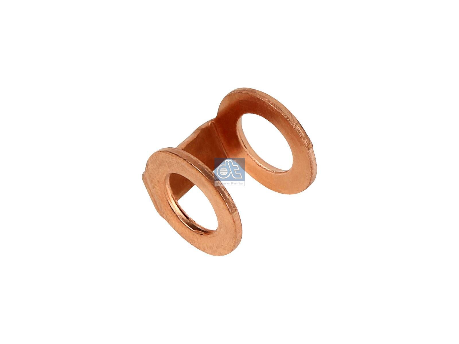 DT Spare Parts 3.22210 Clamp, b: 6 mm, L: 11 mm, S: 1 mm