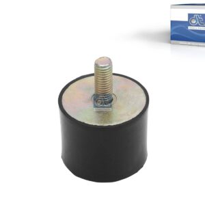 DT Spare Parts 3.25091 Rubber buffer, D: 50 mm, M10 x 1,5, H: 40 mm
