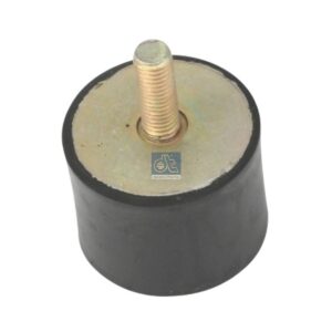 DT Spare Parts 3.25092 Rubber buffer, D: 40 mm, M8 x 1,25, H: 30 mm