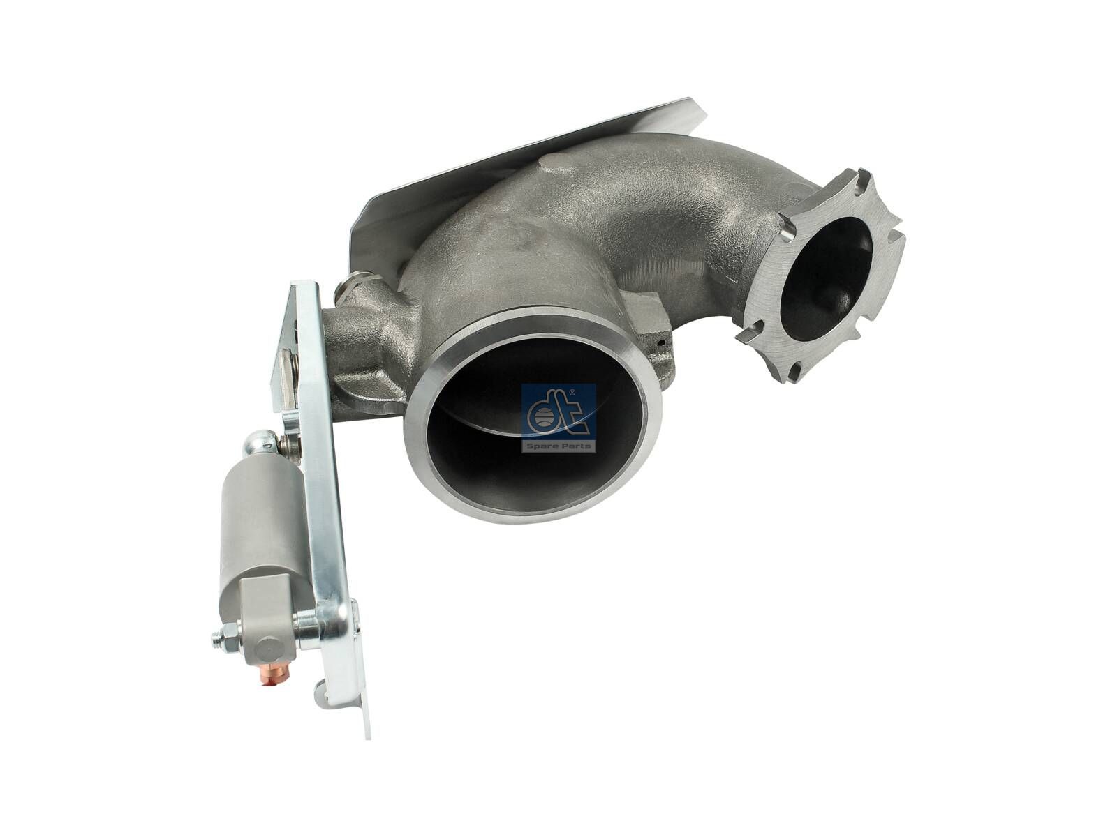 DT Spare Parts 3.25551 Exhaust manifold, with throttle
