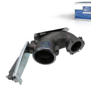 DT Spare Parts 3.25556 Exhaust manifold, with throttle