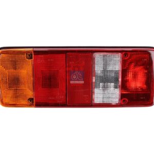 DT Spare Parts 3.32021 Tail lamp housing, left, with license plate lamp
