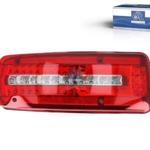 DT Spare Parts 3.32026SP Tail lamp, left, with license plate lamp