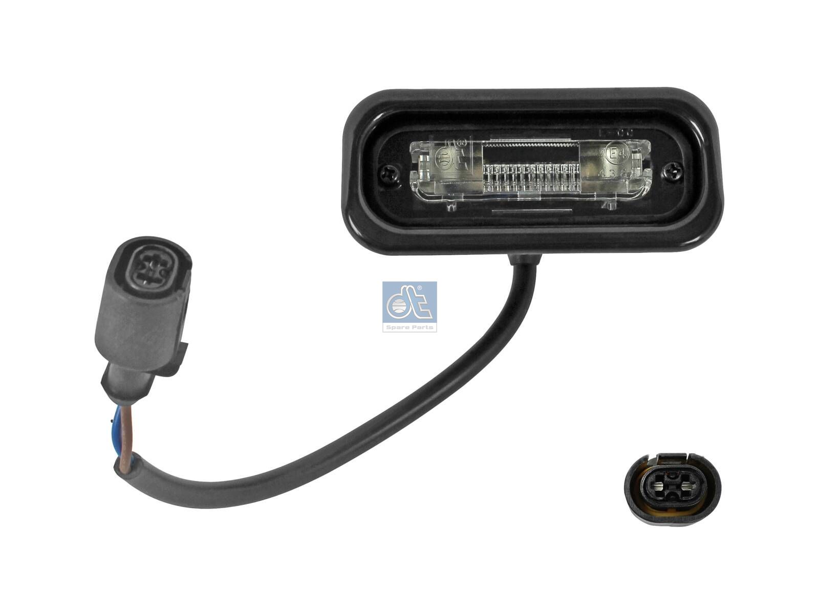DT Spare Parts 3.32052 License plate lamp