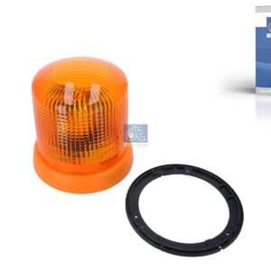DT Spare Parts 3.32170 Rotating emergency lamp, yellow, 24 V, D: 225 mm, H: 225 mm