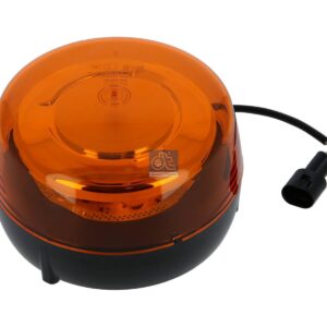 DT Spare Parts 3.32172 Rotating emergency lamp, yellow, 32 V, D: 140 mm, H: 82 mm
