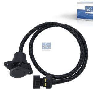 DT Spare Parts 3.32380 Adapter cable, 24 V, L: 1100 mm, ISO 1185, 7 poles