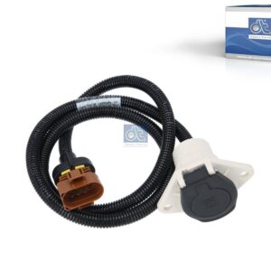 DT Spare Parts 3.32381 Adapter cable, 24 V, L: 1100 mm, Type S, ISO 3731, 7 poles