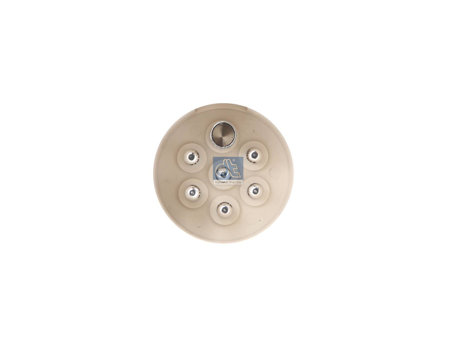 DT Spare Parts 3.32381 Adapter cable, 24 V, L: 1100 mm, Type S, ISO 3731, 7 poles
